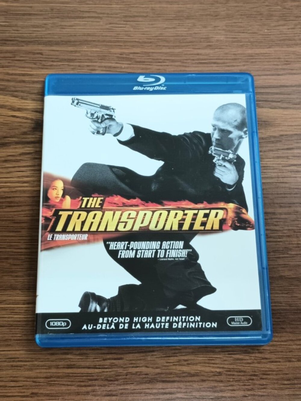 The Transporter Blu ray Jason Statham Shu Qi Matt Schulze François Berléand